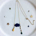 K&E様ご注文品    雲と雫のカラフルネックレス
