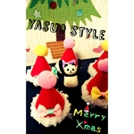 再販☆Merry Christmas☆リボン付き帽子ピン