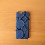 *受注製作*ミナペルホネン*タンバリン ダークブルー*mina perhonen*iPhoneケース*iPhoneカバー*スマホケース*スマホカバー
