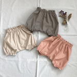 【70,80,90,100】シンプルなサルエルかぼちゃパンツ