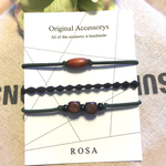 ヘアゴムブレスレット【ウッド】