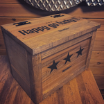 蓋つきウッドボックス
