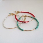 slender bracelet 14Kgf 