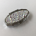 【Swarovski】キラキラ ピルケース オーバル型 ③