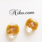 import botton イヤリングピアス