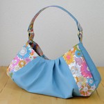 ★M様ご予約品★ リバティ Small Susanna（スモール・スザンナ）×帆布のワンハンドルバッグ