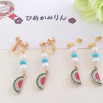 夏といえばスイカ🍉イヤリング、ピアス