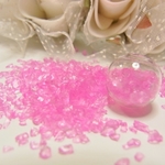 ガラスカレットＳＳサイズ　アクセサリー加工パーツ　ピンク