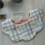 パステルチェックもくもくベビー🚼スタイ❗️