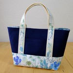 ★C様オーダー品★ リバティ Irma（イルマ）×帆布のミニトート