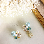 夏の海みたい イヤリング/ピアス