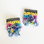 オシャレさんのピアス♡ビジューと刺繍