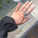 【夏セール】big star silver ring
