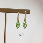 ≪14kgf≫vintage swarovski フックピアス