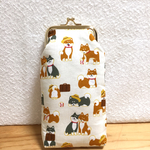 がま口のめがねケース（ペンケース）
