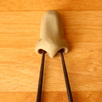 鼻の穴はしおき２WAY大(グレー：穴 ピンク色)
