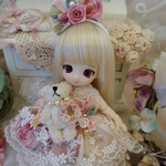 *～オーキッド・ピンク＊ローズ～* ミニスウィーツドール*オビツ11*ドレスset