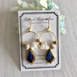 しずくパーツ✱春夏フープピアス