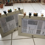 フォトフレーム 白 2個