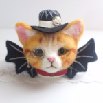 スチームファンタジー猫　茶☆羊毛