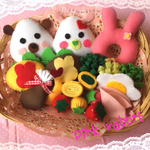 ☆フェルトままごとお弁当セット☆