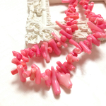 約12g / 珊瑚 / 穴あき さざれ石  