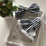 ブライス ストライプワンピース&おリボンSET