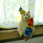 しろくま貯金箱用 パイナップルハット🍍(単品)