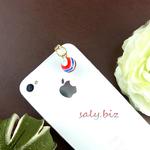 saly☆かわいいビー玉☆イヤホンジャック