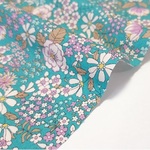 110×50cm■ブロード生地*フルール花柄（EG)/コットン