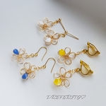 花びらカラー＊ピアス/イヤリング