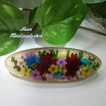 花束バレッタ　オーダー品