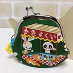 はいから横町の夏祭り♪がま口ポーチ*G1