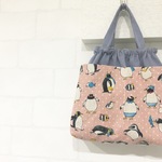 【お試し価格】バッグインバッグ*ペンギン おむつポーチ
