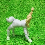 ケンタウロス 紫 普通肌(フレッシュ寄り)素体 オビツ11サイズ 