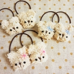 ミニあみぐるみヘアゴム♡うさぎ