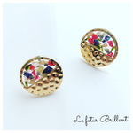 botanical pierce or earring