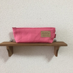 『ワンコインセール』シンプルペンケース ピンク