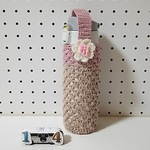 水筒カバー&ペットボトルカバー、コサージュ付き♥