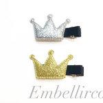 【送料無料】クラウン ヘアクリップ