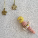 夜空に響け☽三日月ロッドのガラガラにぎにぎ☽