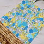 【sale】YUWA＊北欧風・木柄×トリックバスケット＊ぺたんこトート