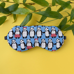 Funky Panda　ブルー/アイマスク/無料ポーチ付