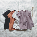 ゆったりシンプルブラウス オフホワイト size80