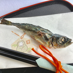 そっくり焼き魚   鯵のブローチ
