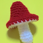 キノコ 🍄あみぐるみ【レッド】