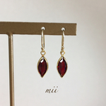≪14kgf≫vintage swarovski フックピアス