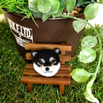 黒柴ちゃん／羊毛フェルト