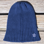 summer knit cap navy