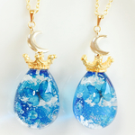 夢見る胡蝶の空玉:)【蒼玉】